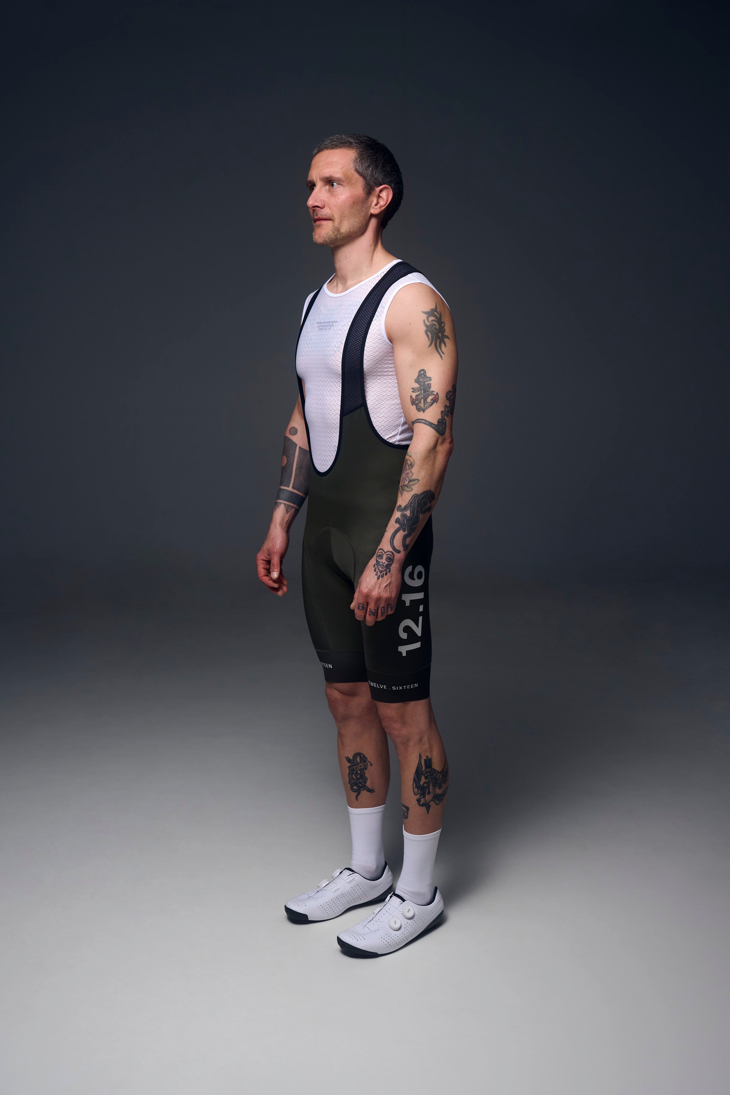 Men's Sky Pro Bibs Recycled Dark Green