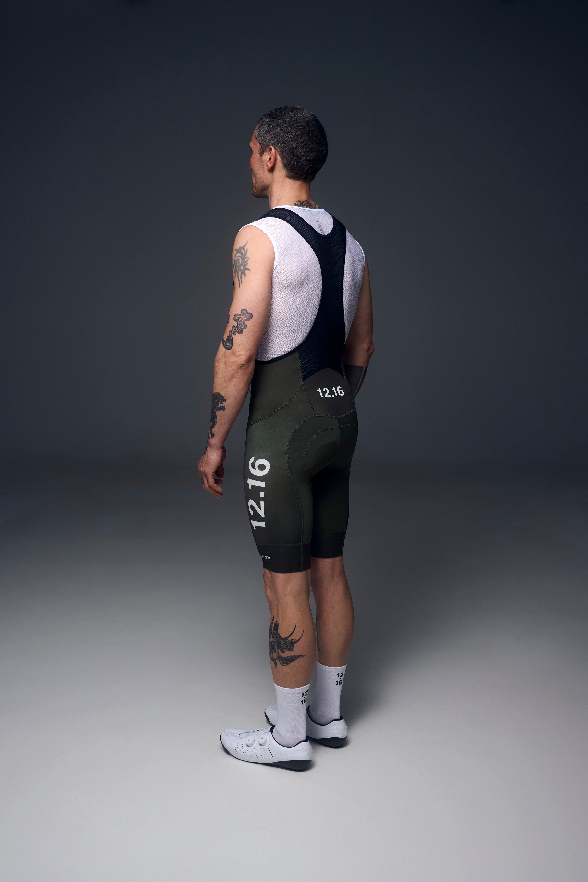 Men's Sky Pro Bibs Recycled Dark Green