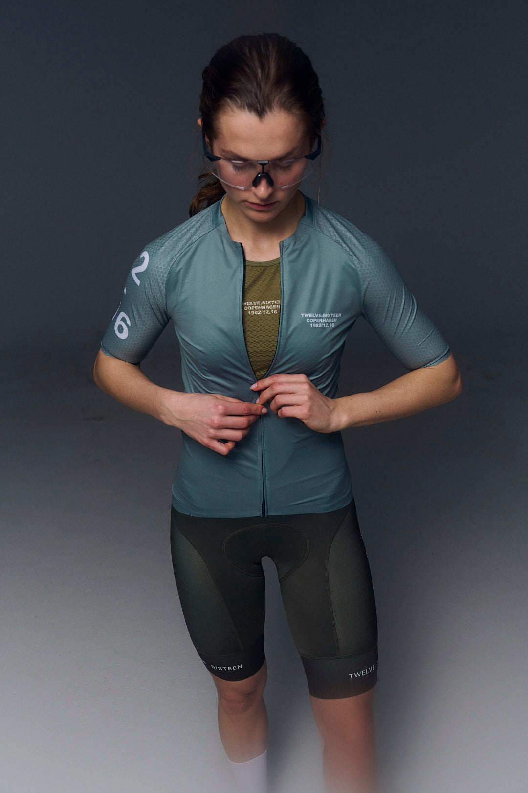 Twelve Sixteen Cykelundertrøjer Tanktop Olive Kvinder Fit