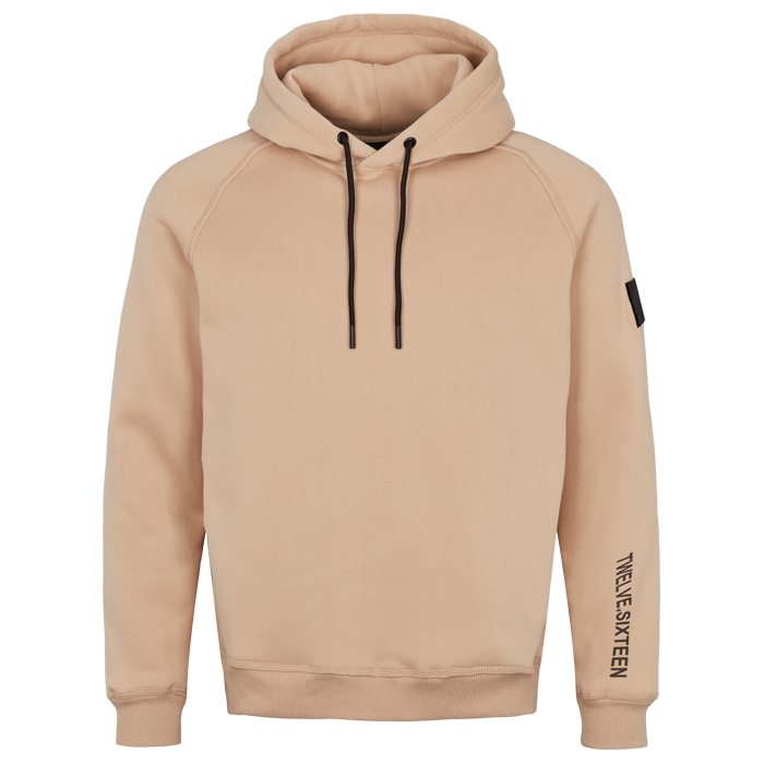Hoodie  Sand  Bomuld