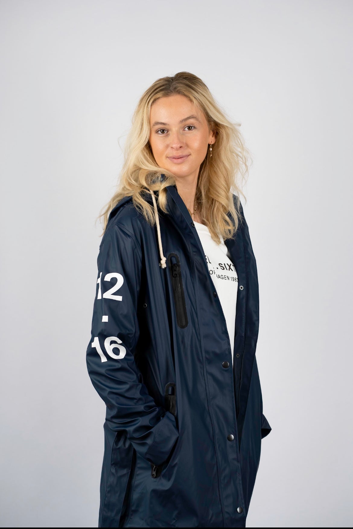 Women's Sky Pro Rainjacket 100% Recycled Blue