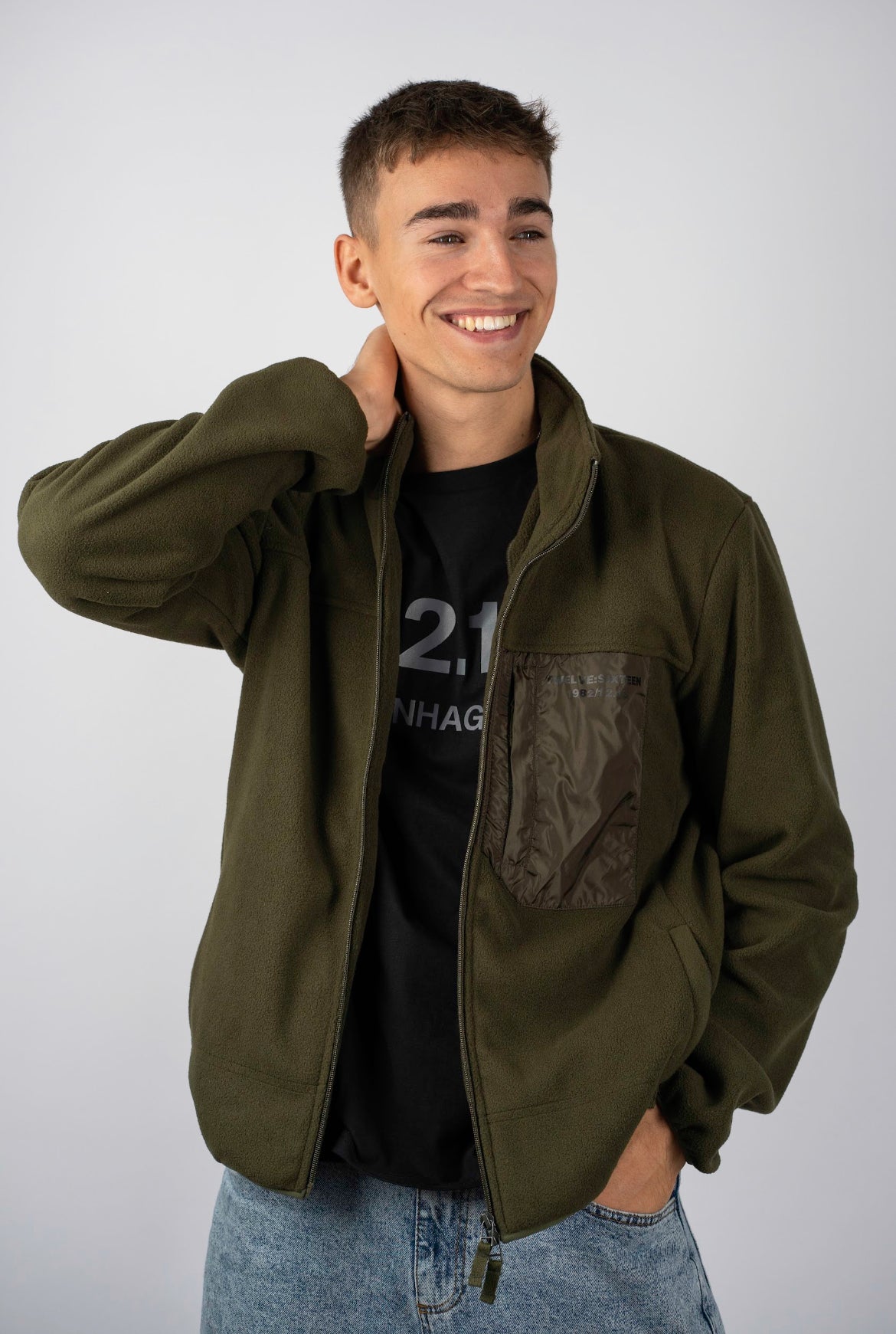 Sky Pro Fleece Olive