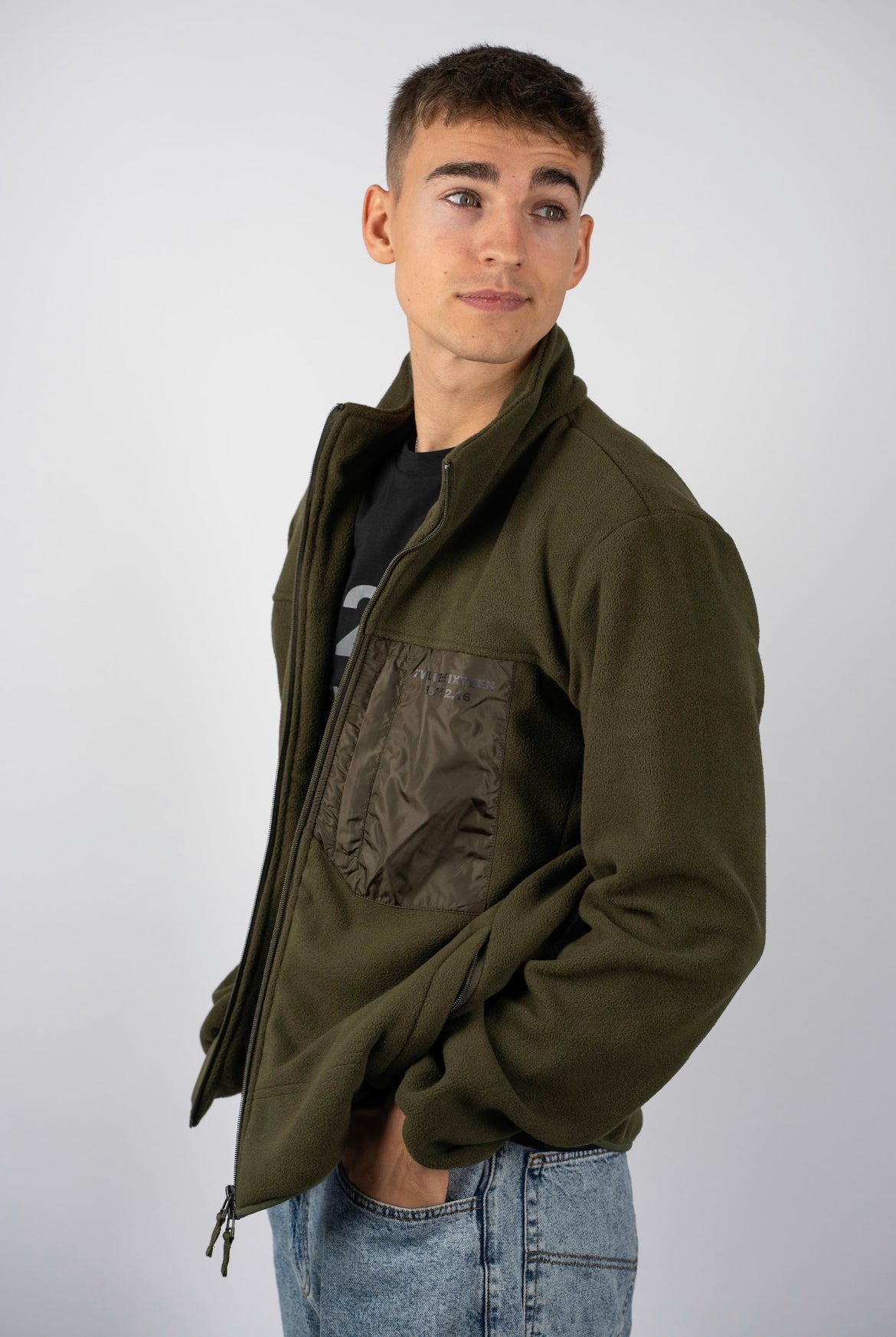Sky Pro Fleece Olive