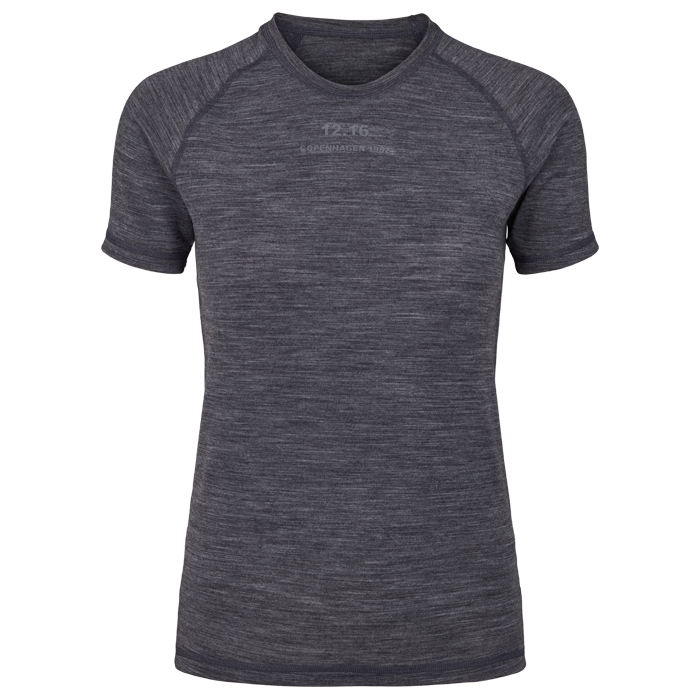 Women`s Sky Pro Baselayer S/S Merino Wool Grey