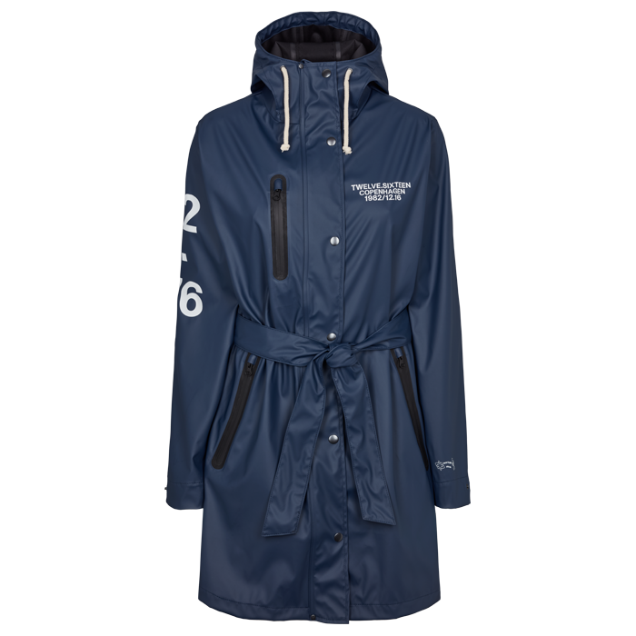 Women's Sky Pro Rainjacket 100% Recycled Blue