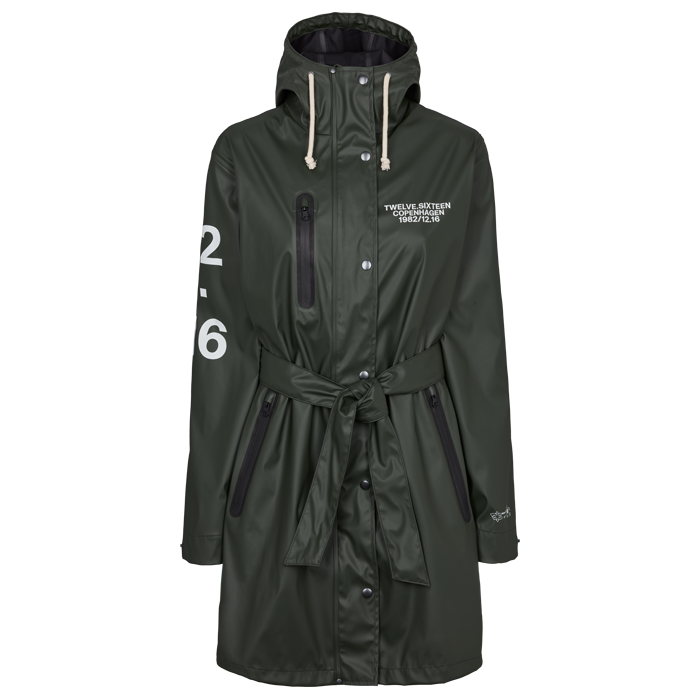 Women's Sky Pro Rainjacket 100% Recycled Green