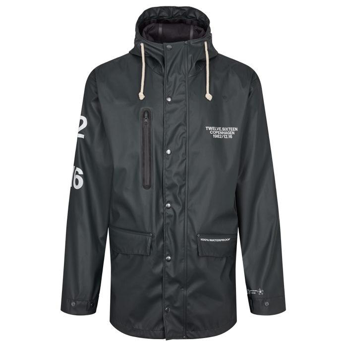 Men's Sky Pro Rainjacket 100% Recycled Sort