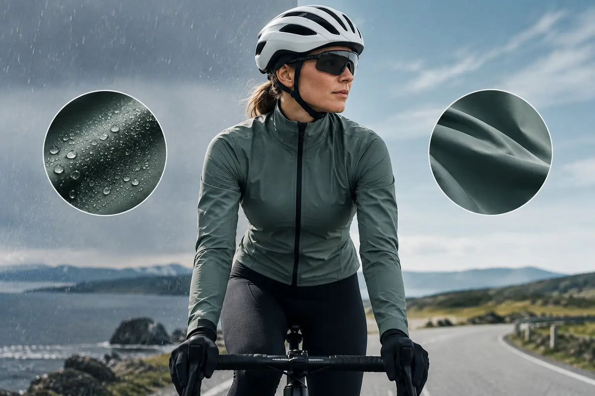 Vandafvisende eller vindtæt cykeljakke?