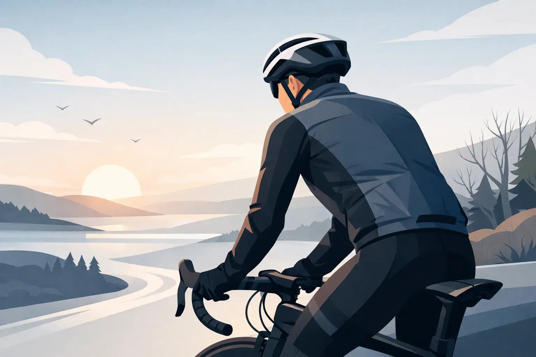 Test af cykeljakke til overgangsvejr i praksis
