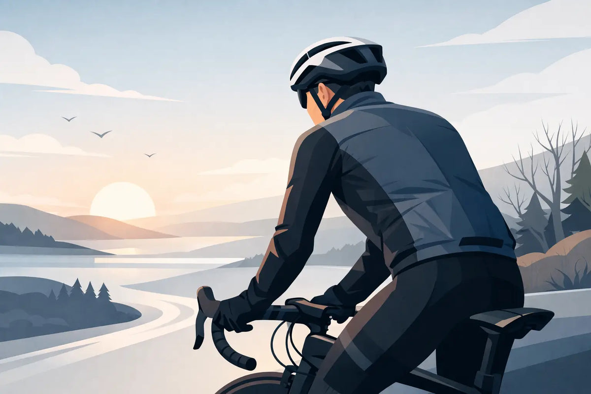 Test af cykeljakke til overgangsvejr i praksis