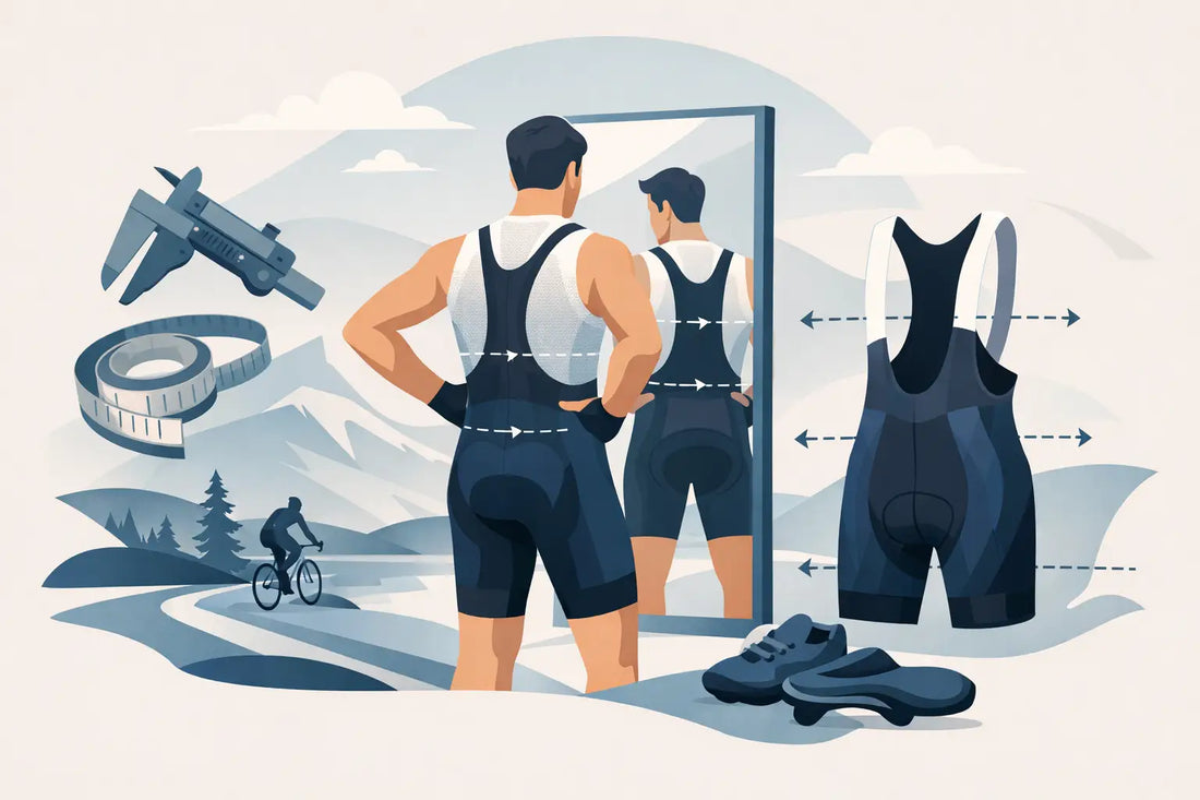 Sådan finder du korrekt størrelse på bib shorts