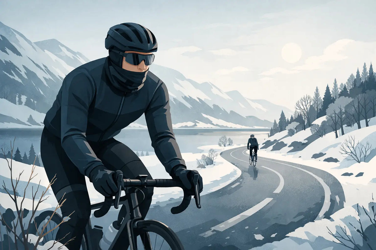 Cykeltøj på vinterture til kolde kilometer