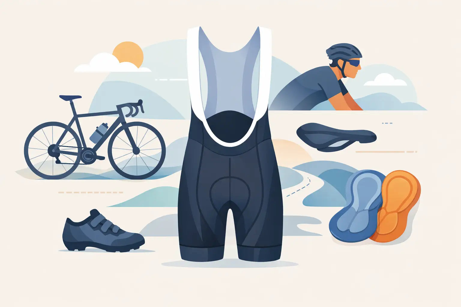 Guide til bib shorts, der sidder rigtigt