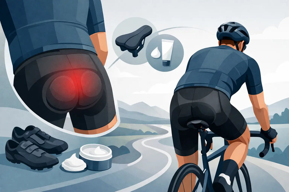Sådan undgår du gnavesår på lange cykelture