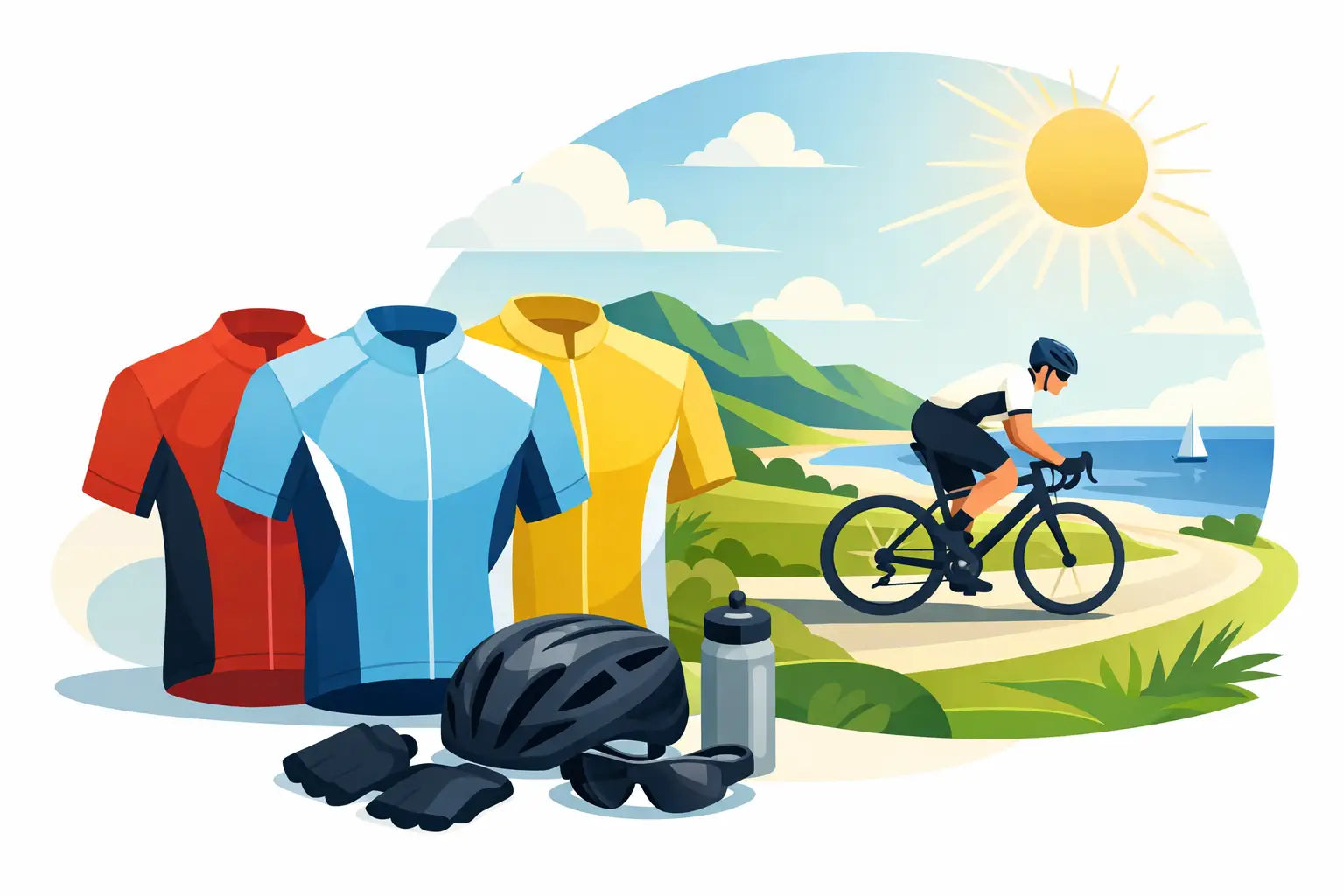 Bedste cykeltrøje til sommer - sådan vælger du