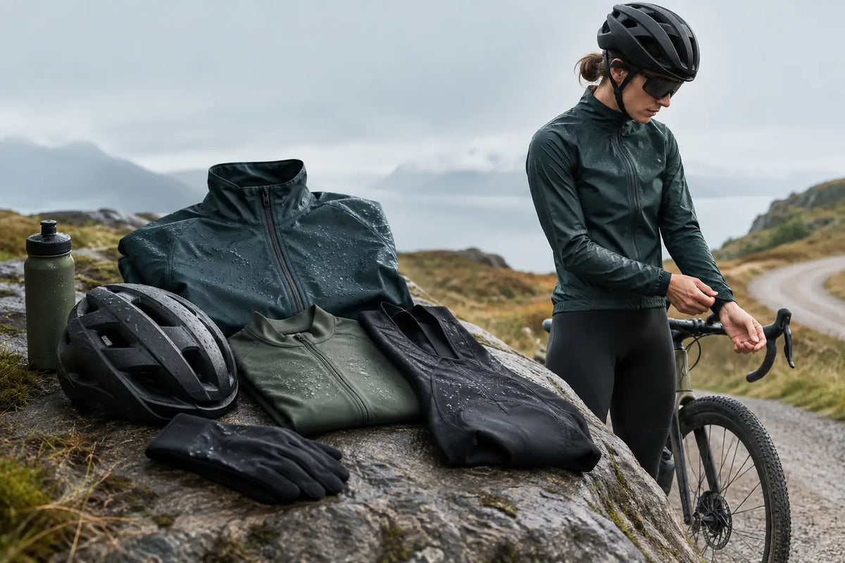 Sådan klargør du cykeltøj til våde gravelture