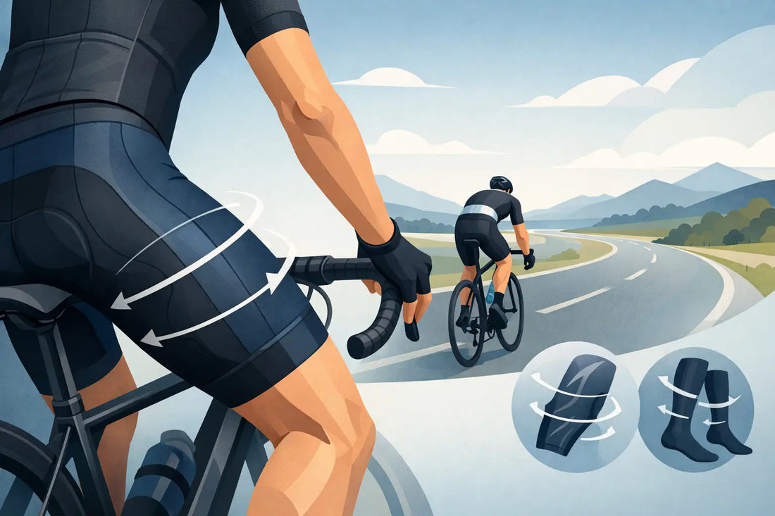 Hvad er kompression i cykeltøj på landevejen?