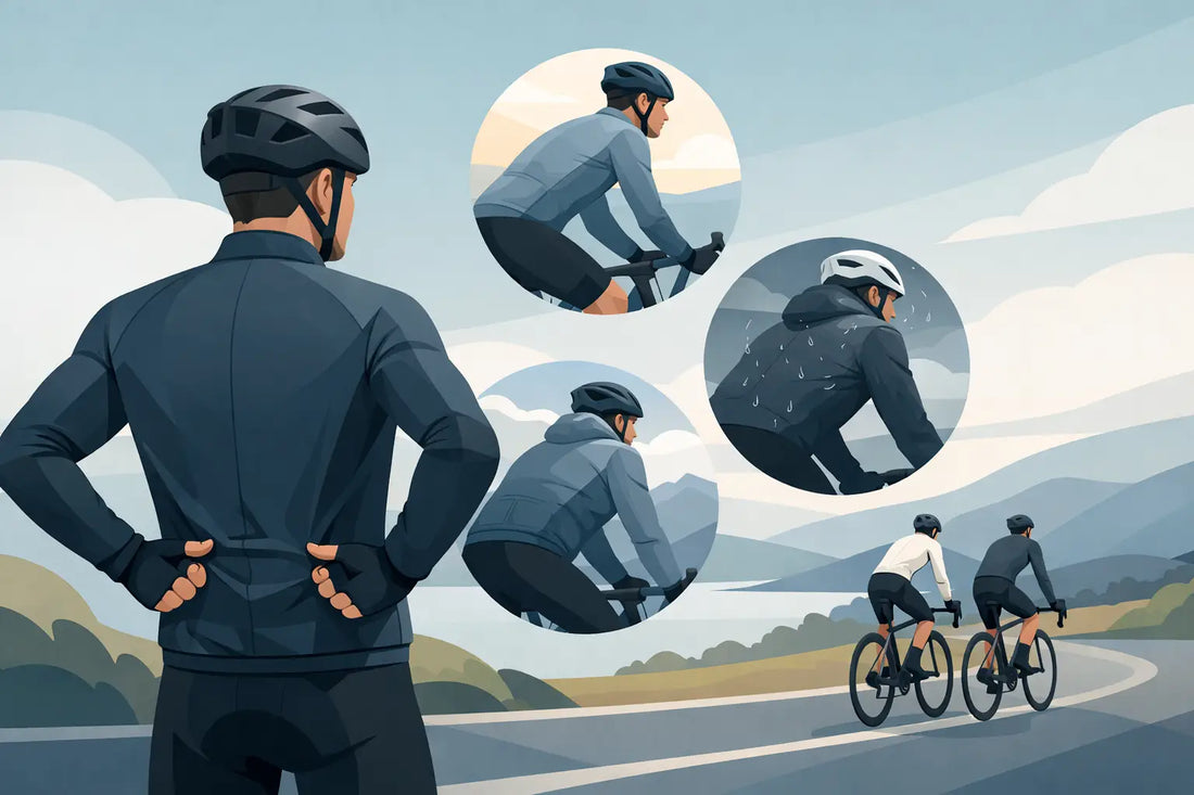 Optimér pasform på cykeljakke til hver tur