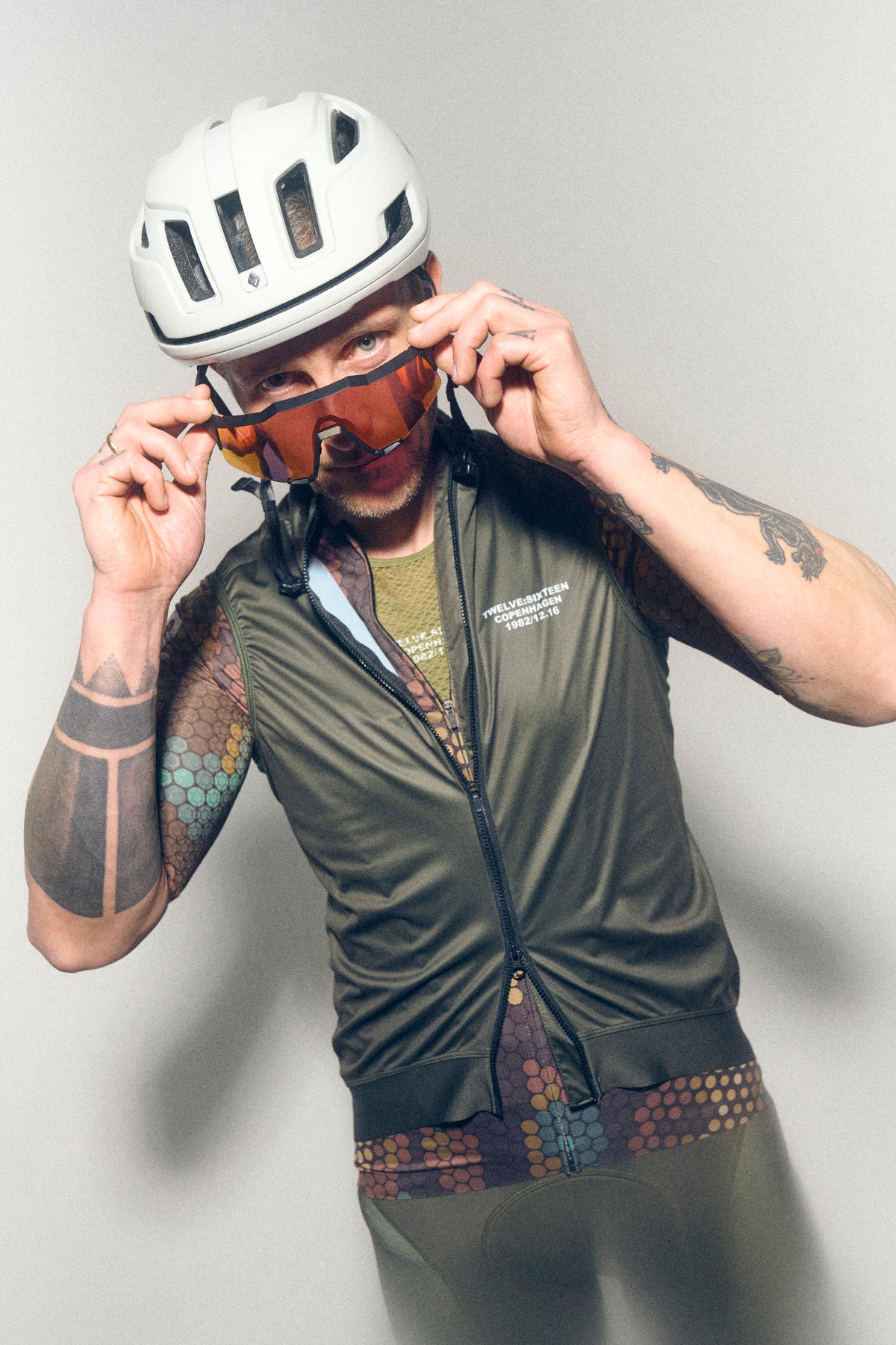 Twelve Sixteen Cykelvest Sky Pro D.Green
