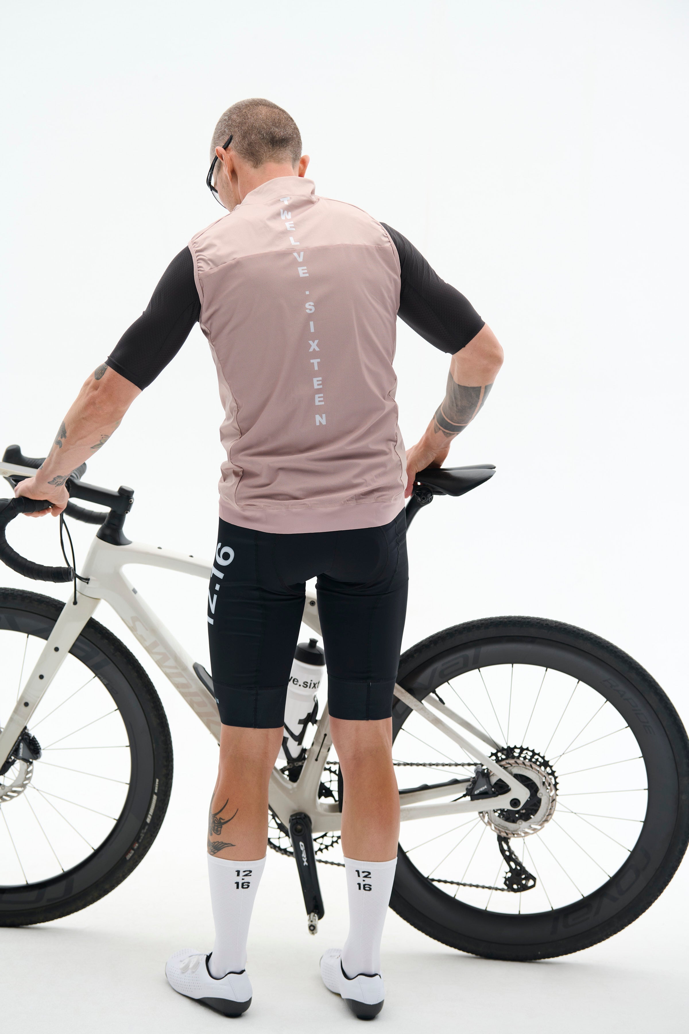 Men's Sky Pro Gilet Beige / Herre Cykelvest