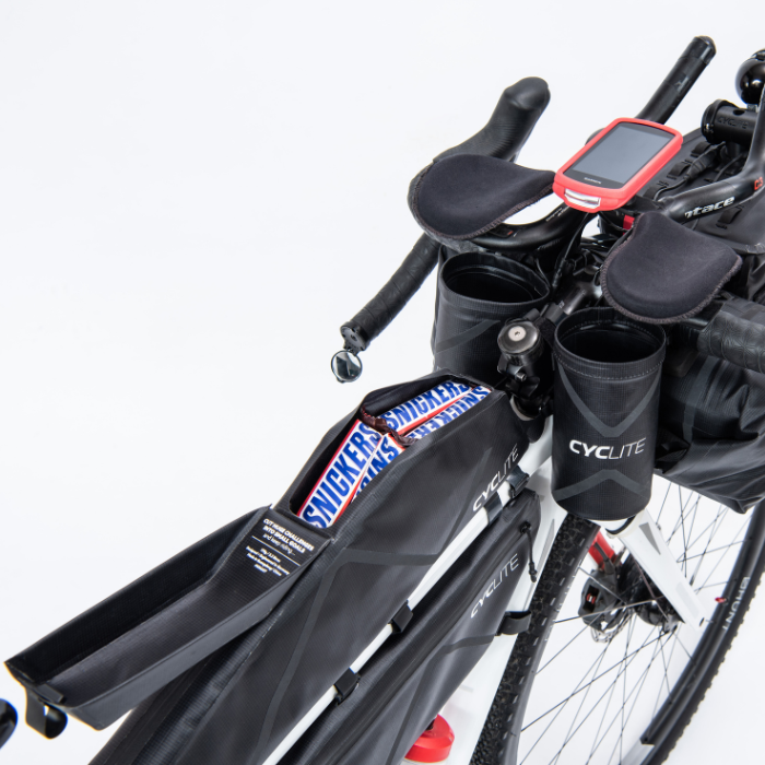 Twelve Sixteen Top Tube Bag Large / 01 - Black. 2,2L  188g