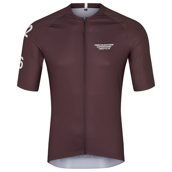 Men's Sky Pro Jersey Dark Brown   / Herre Cykeltrøje