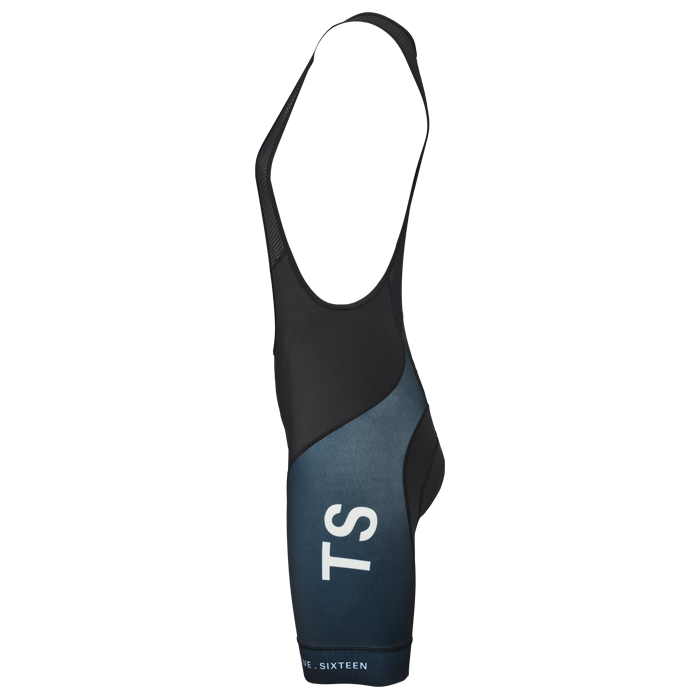 Dame Sky Bibs cykelbukser sort - side TS