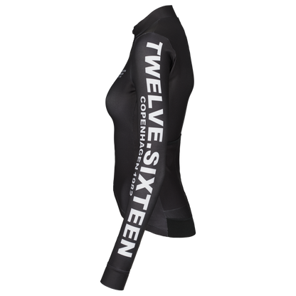 Women's Sky Long Jersey Black Sort