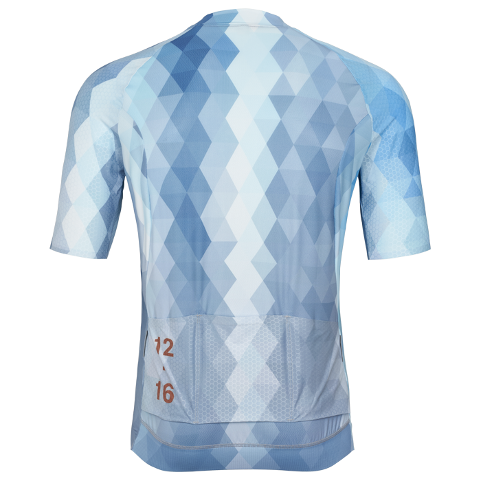 Twelve Sixteen Cykeltrøje  Sky Pro Jersey L. Blue Multi