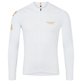 Men's Sky Pro Long Jersey White / Herre Cykeltrøje