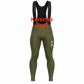 Men's Sky Pro Long Bibs Kaki – Herre Cykelbukser