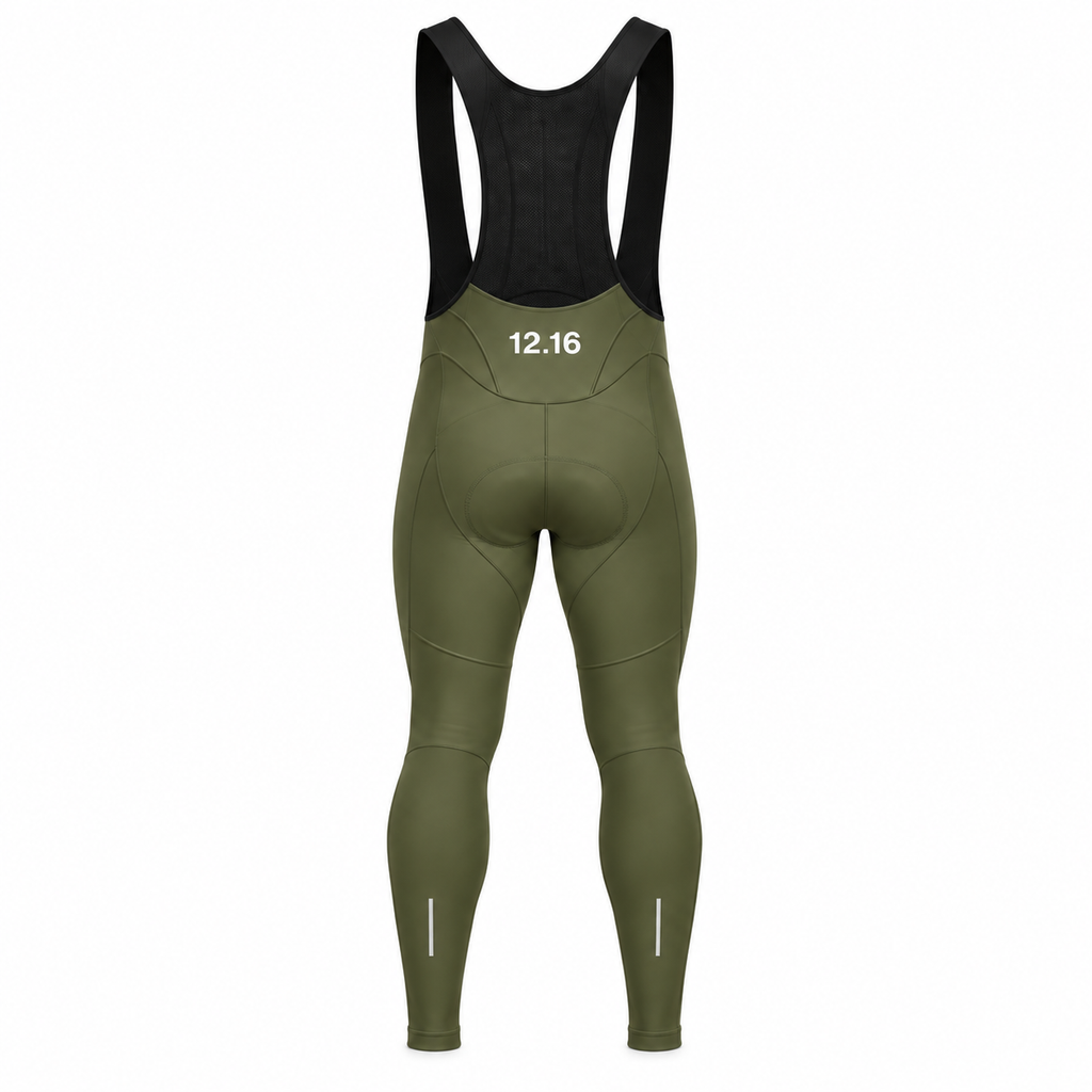 Men's Sky Pro Long Bibs Kaki – Herre Cykelbukser