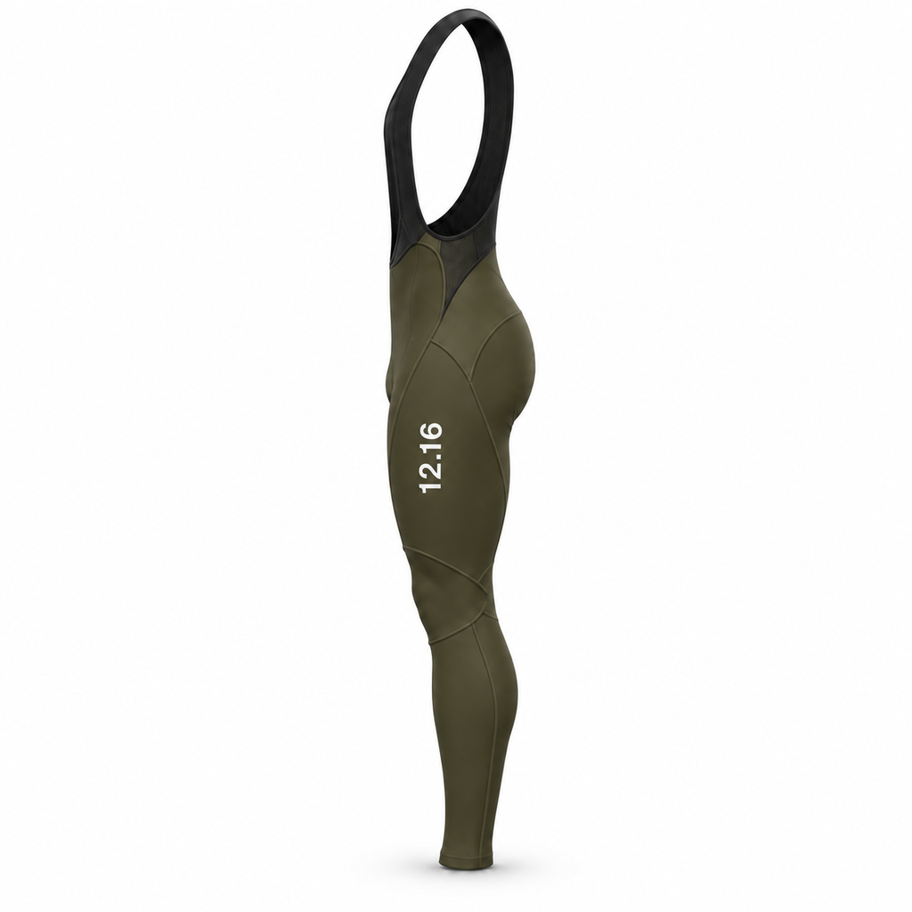 Men's Sky Pro Long Bibs Kaki – Herre Cykelbukser
