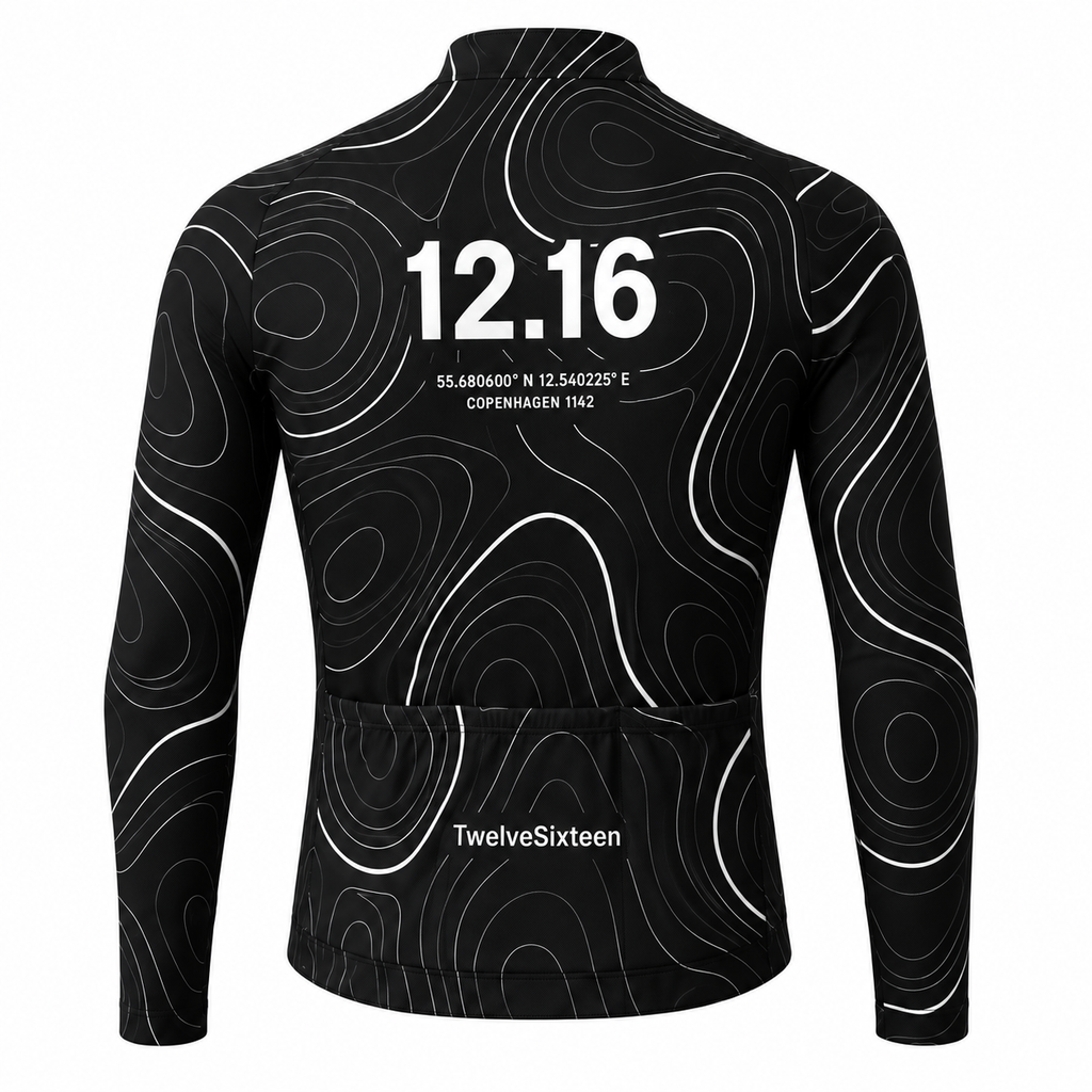 Men's Sky Long Jersey Black / Cykeltrøje