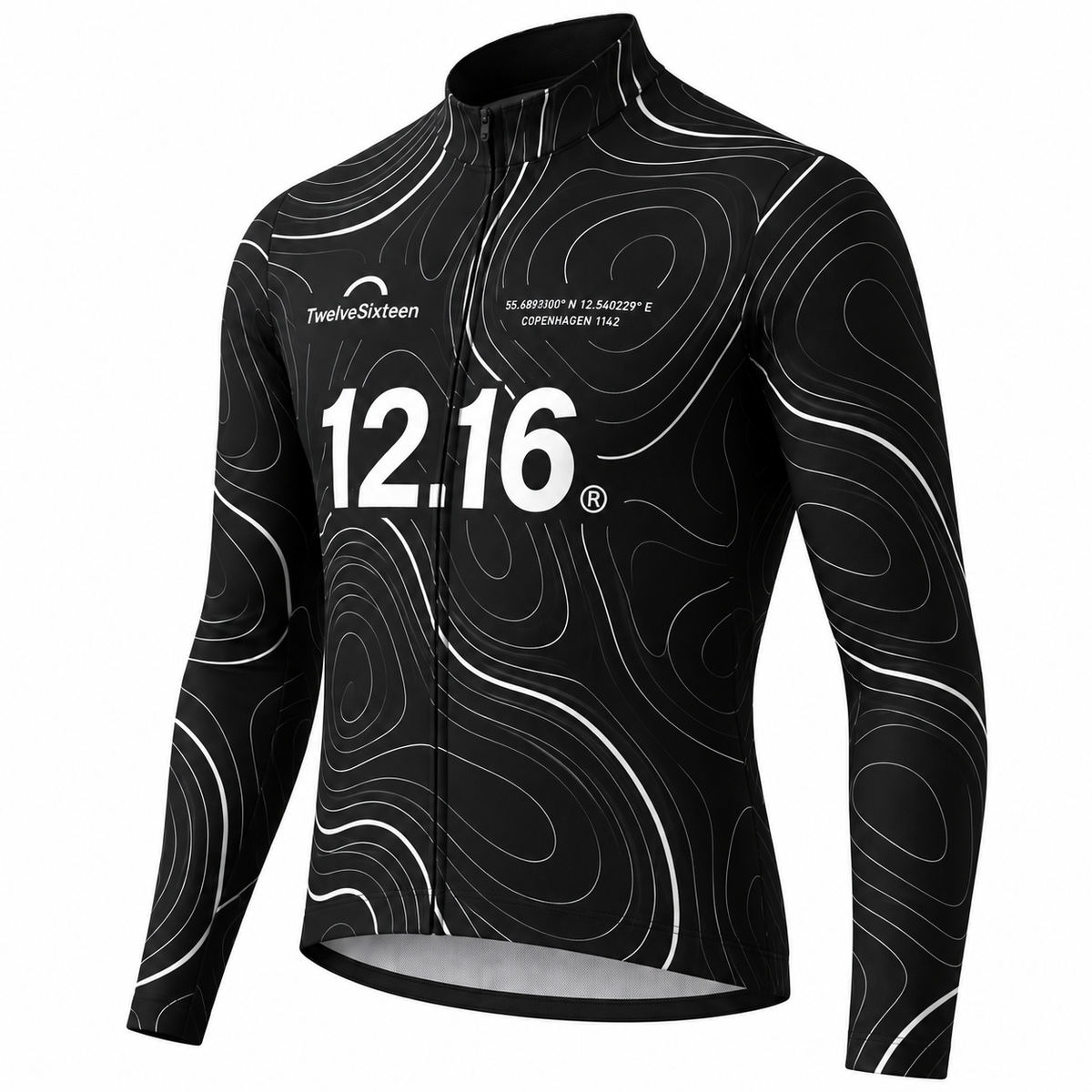 Men's Sky Long Jersey Black / Cykeltrøje