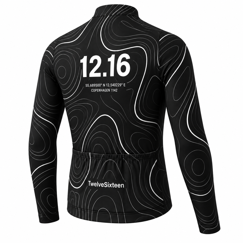 Men's Sky Long Jersey Black / Cykeltrøje
