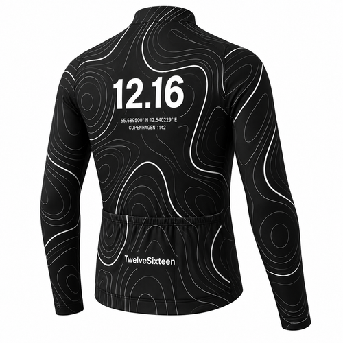 Men's Sky Long Jersey Black / Cykeltrøje