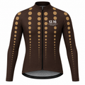 Men's Sky Long Jersey Brown / Cykeltrøje