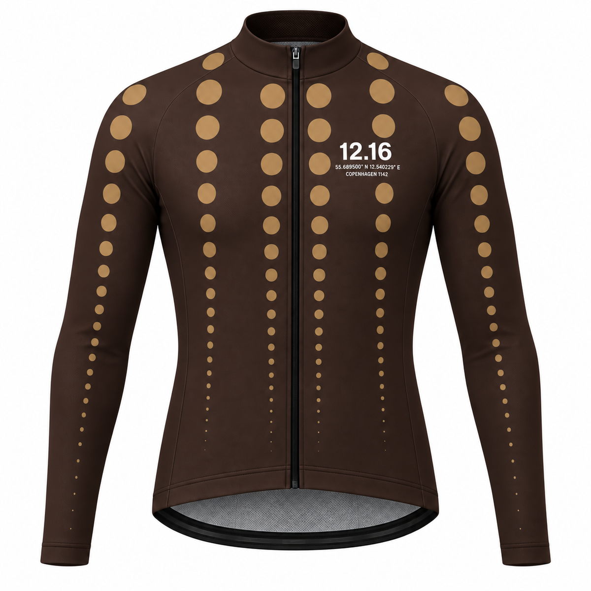 Men's Sky Long Jersey Brown / Cykeltrøje