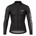 Men Sky Long Jersey Black / Cykeltrøje