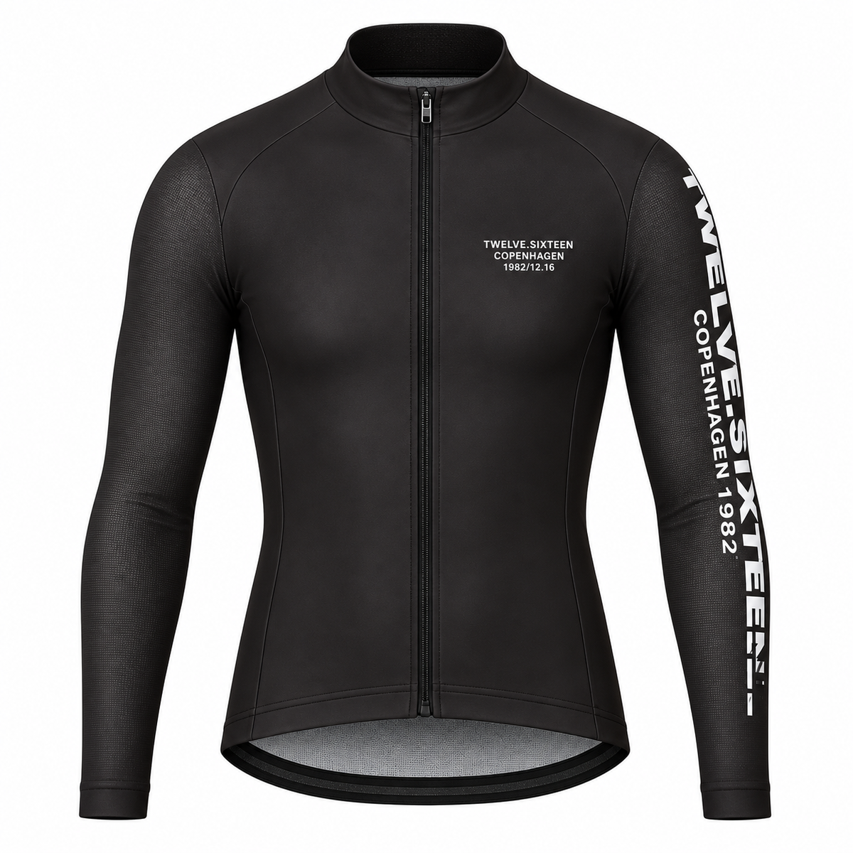 Men Sky Long Jersey Black / Cykeltrøje