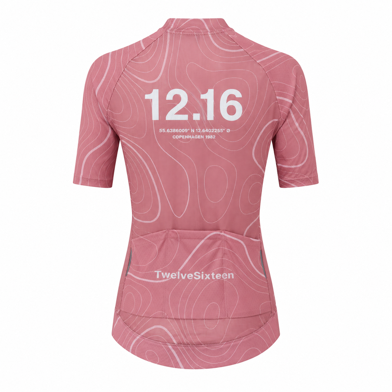 Women's Sky Jersey Grafik Rosa / Dame Cykeltrøje