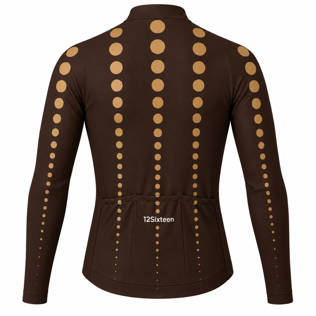 Men's Sky Long Jersey Brown / Cykeltrøje