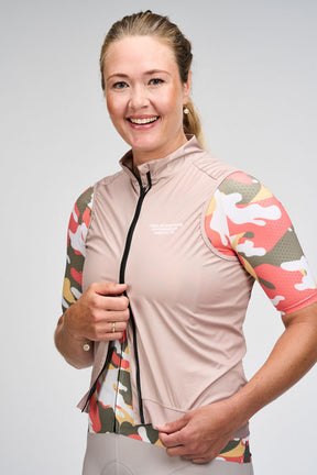 Twelve Sixteen Cykelvest Sky Pro Beige Kvinder Fit