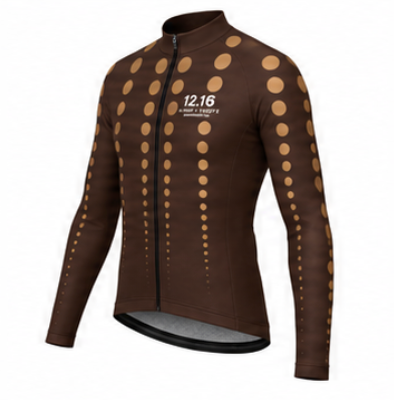 Men's Sky Long Jersey Brown / Cykeltrøje