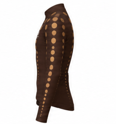 Men's Sky Long Jersey Brown / Cykeltrøje