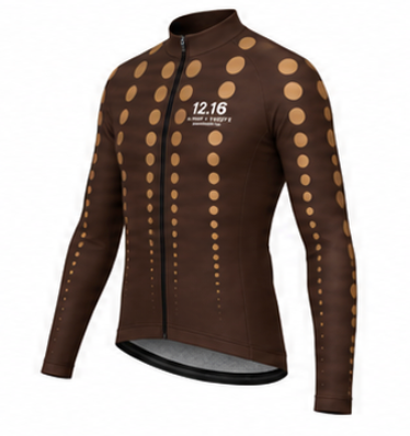 Men's Sky Long Jersey Brown / Cykeltrøje