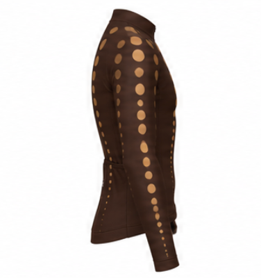 Men's Sky Long Jersey Brown / Cykeltrøje