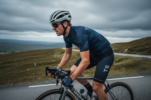 Men's Sky Pro Jersey Multi Grafik Blue | Cykeltrøje