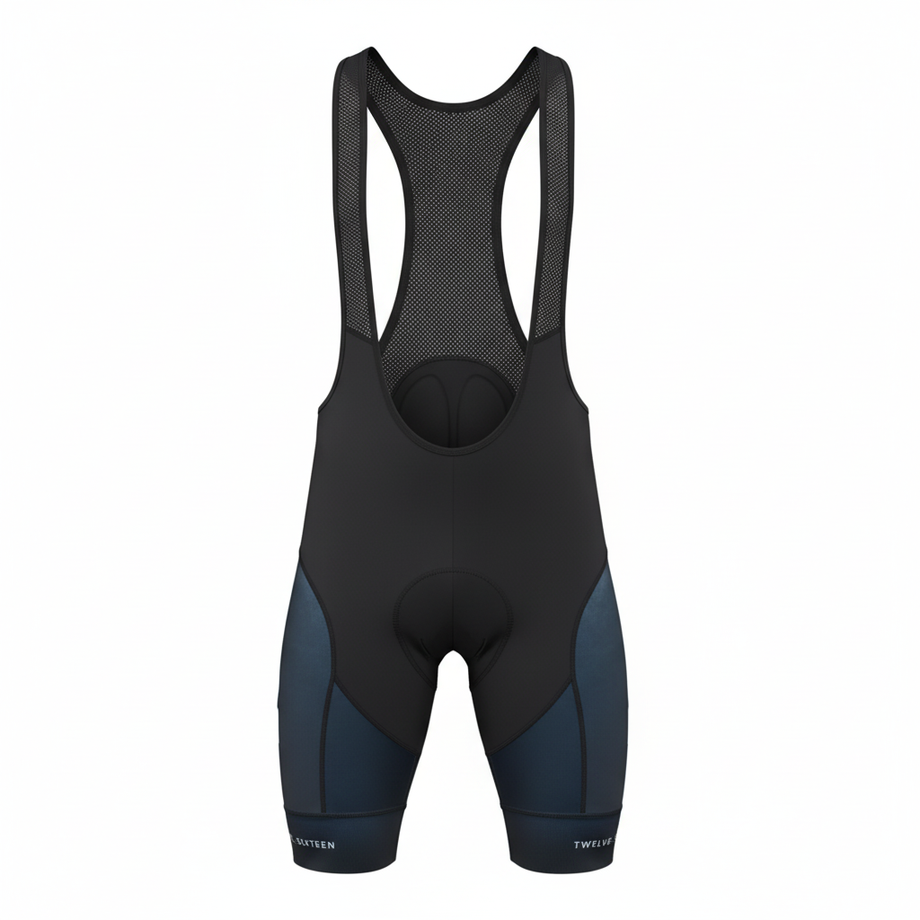 Men's Sky Bibs Black - pack shot square